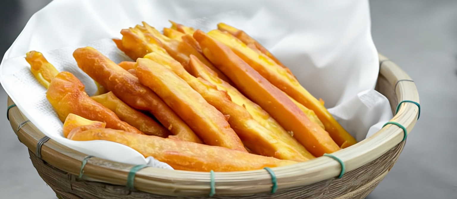 Fried Sweet Potato – Crispy West African Patate Douce Frite
