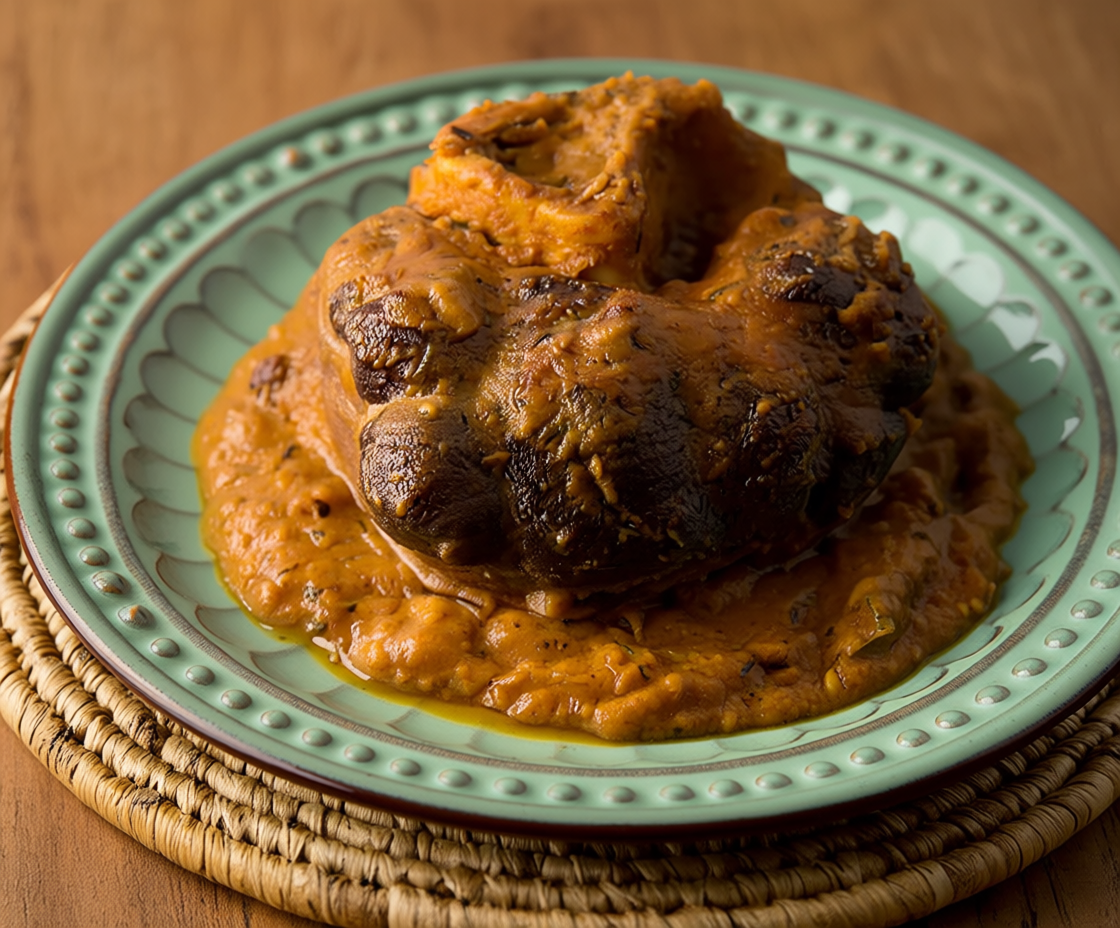 Mafé recipe – West African peanut butter stew with meat